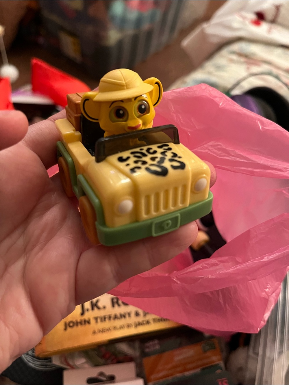 Disney Doorables vehicles Jungle Safari with Simba Figure